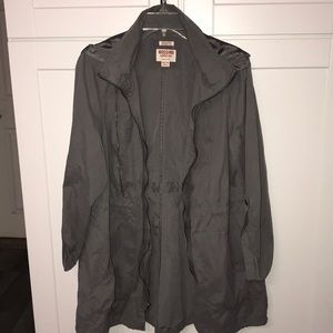 Mossimo zip up utility jacket